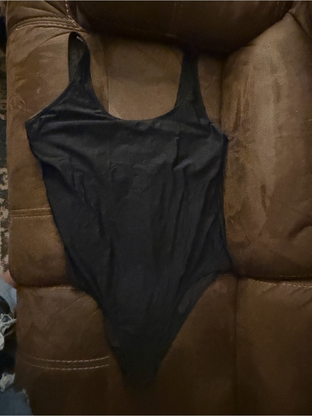 Chic Soul Black One-Piece Swimsuit